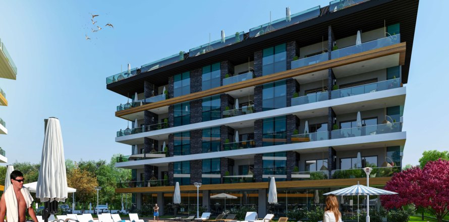 1+1 Wohnung in Alanya, Antalya, Türkei Nr. 185809