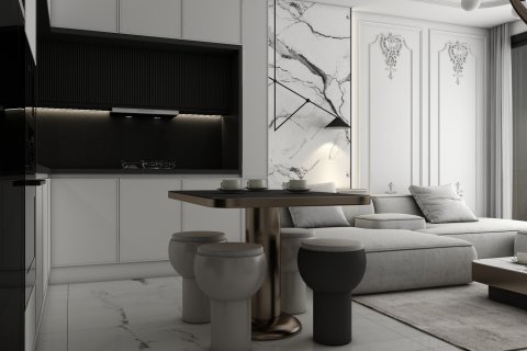 1+1 Leilighet i Ozdence Hill Luxury Residence, Denizli, Alanya, Antalya, Tyrkia Nr. 113286