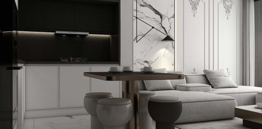 1+1 Lägenhet i Ozdence Hill Luxury Residence, Kargicak, Alanya, Antalya, Turkiet Nr. 113286