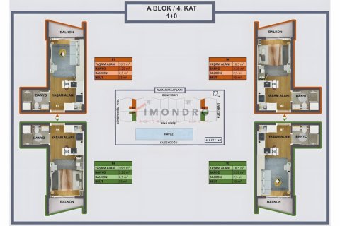 Villa for sale  in Kepez, Antalya, Turkey, 2 bedrooms, 130m2, No. 193651 – photo 16