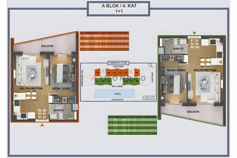 Villa for sale  in Kepez, Antalya, Turkey, 2 bedrooms, 130m2, No. 193651 – photo 15