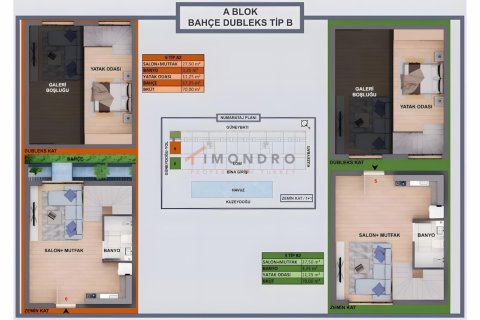 Villa for sale  in Kepez, Antalya, Turkey, 2 bedrooms, 130m2, No. 193651 – photo 13