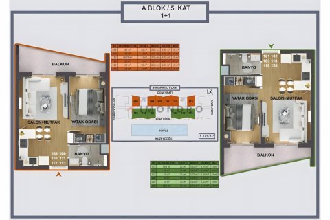 Villa for sale  in Kepez, Antalya, Turkey, 2 bedrooms, 130m2, No. 193651 – photo 19