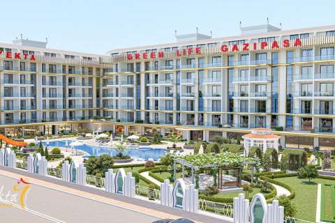 Жилой комплекс Yekta Green Life Gazipasa Residence в Газипаше, Анталья, Турция №160455 – фото 2