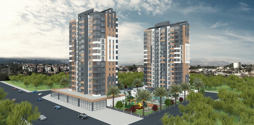 2+1 Lejlighed  i Mersin, Tyrkiet Nr. 171846