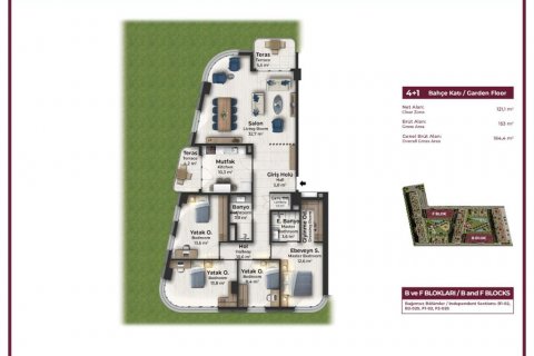 Продажа квартиры в Стамбуле, Турция 4 комн., 106м2, №186331 – фото 19
