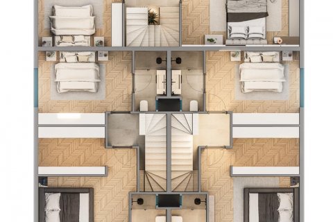 Продажа виллы  в Муратпаше, Анталье, Турция 5+1, 182.7м2, №186927 – фото 4
