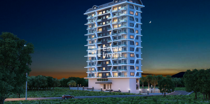 1+1 Lägenhet i Alanya, Antalya, Turkiet Nr. 174004