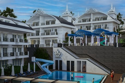 Villa  2+1  Alanya, Antalya, Türkiye №184430