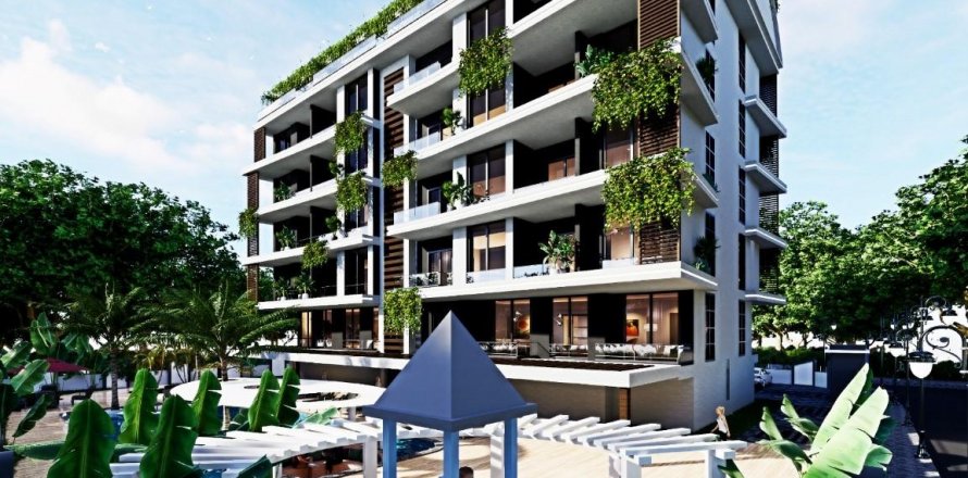 Takvåning i Alanya, Antalya, Turkiet Nr. 180196