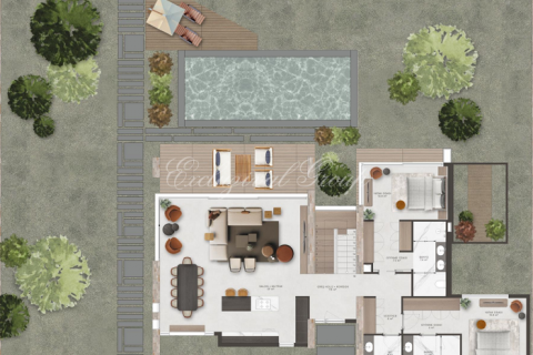 3+1 Villa i Bodrum, Mugla, Tyrkia Nr. 179222 - 13