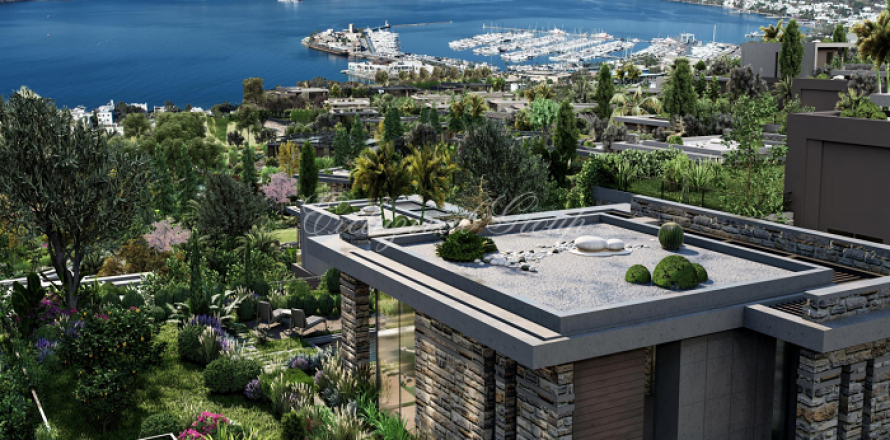 3+1 Villa i Bodrum, Mugla, Tyrkia Nr. 179222