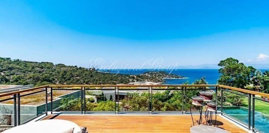 5+1 Villa i Bodrum, Mugla, Turkiet Nr. 179227