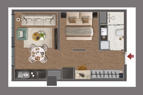 Commercial property for sale in Beylikduezue, Istanbul, Turkey, studio, 62m2, No. 161154 – photo 12