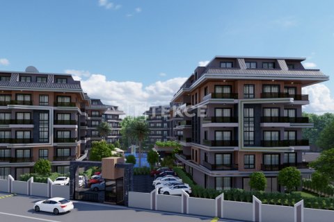پنت هاس در Alanya ، ترکیه 2 خوابه ، 96 متر مربع. شماره 171828 - 5