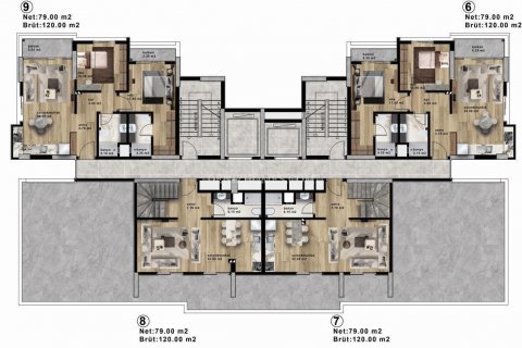 Villa for sale in Mezitli, Mersin, Turkey, 120m2, No. 181240 – photo 19