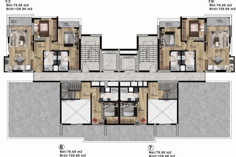 Villa for sale in Mezitli, Mersin, Turkey, 120m2, No. 181240 – photo 18