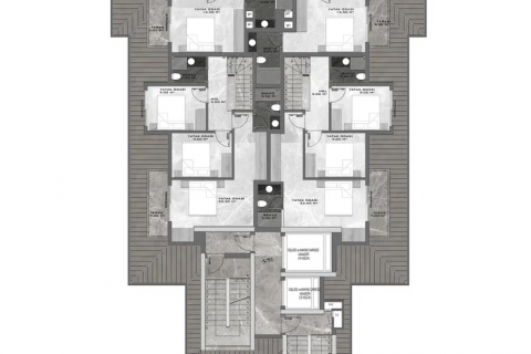 1+1 Lägenhet  i Mahmutlar, Antalya, Turkiet Nr. 169214 - 29