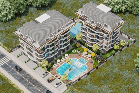 آپارتمان در  Alanya ، ترکیه 2 خوابه ، 90 متر مربع.  شماره 169262 - 6