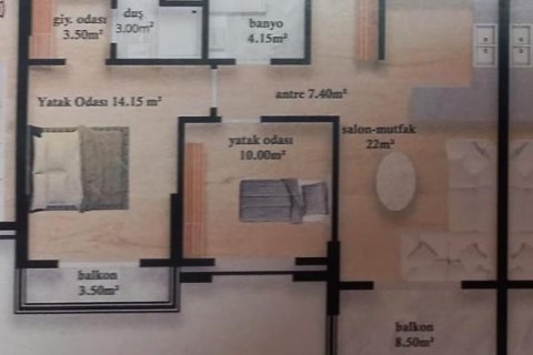 Leilighet i Mersin, Tyrkia Nr. 186121 - 26