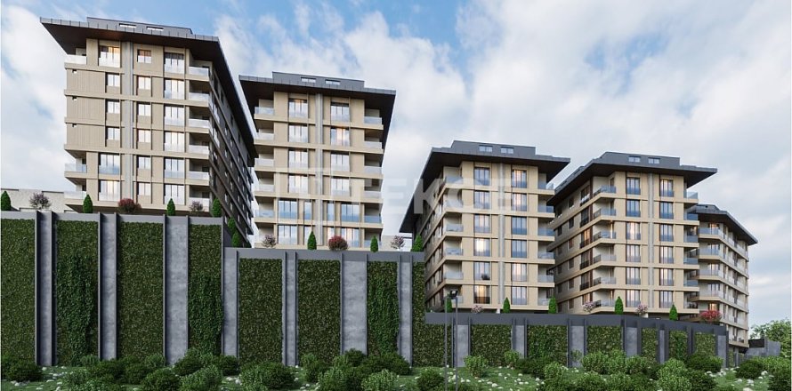 3+1 Lejlighed  i Istanbul, Tyrkiet Nr. 177666