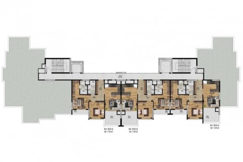 Продажа квартиры  в Мерсине, Турция 3 комн., 72м2, №186114 – фото 17
