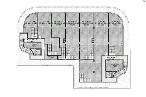 Office for sale  in Alanya, Antalya, Turkey, 2 bedrooms, 102m2, No. 206608 – photo 9