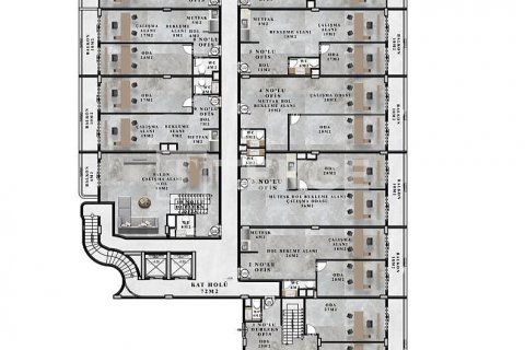 Office for sale  in Alanya, Antalya, Turkey, 2 bedrooms, 102m2, No. 206608 – photo 12