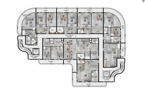 Office for sale  in Alanya, Antalya, Turkey, 2 bedrooms, 102m2, No. 206608 – photo 8