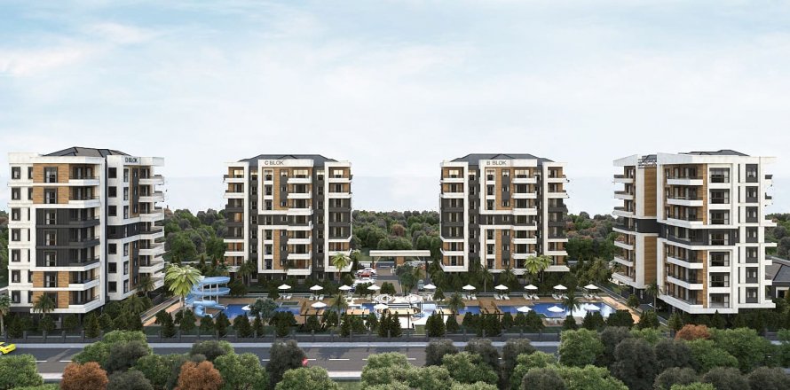2+1 Lejlighed i Antalya, Tyrkiet Nr. 170188