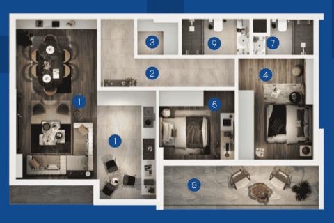 1+1 Wohnung  in Antalya, Türkei Nr. 170187 - 15