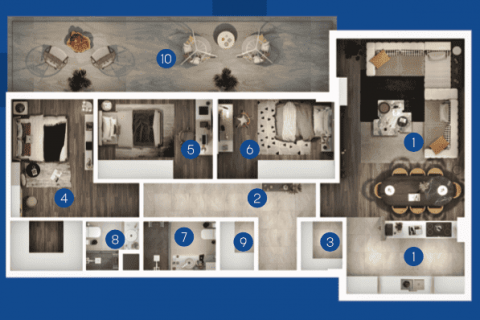 1+1 Wohnung  in Antalya, Türkei Nr. 170187 - 13
