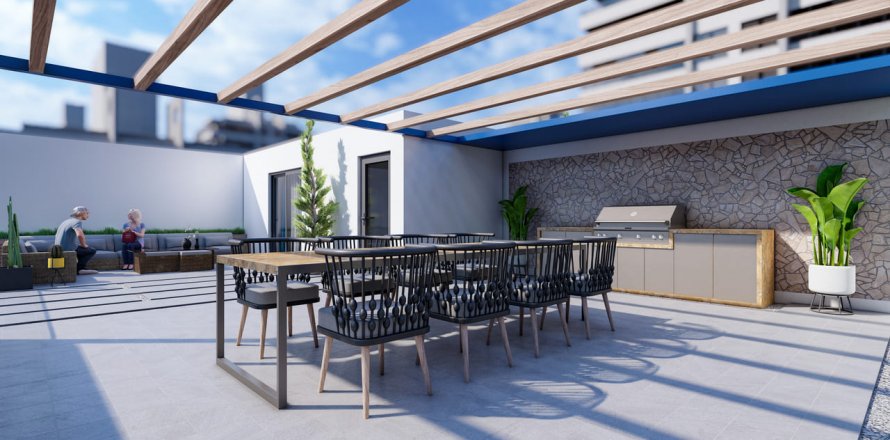 1+1 Apartment in McKenzie Residence, Long Beach, Iskele, Northern Cyprus No. 161247