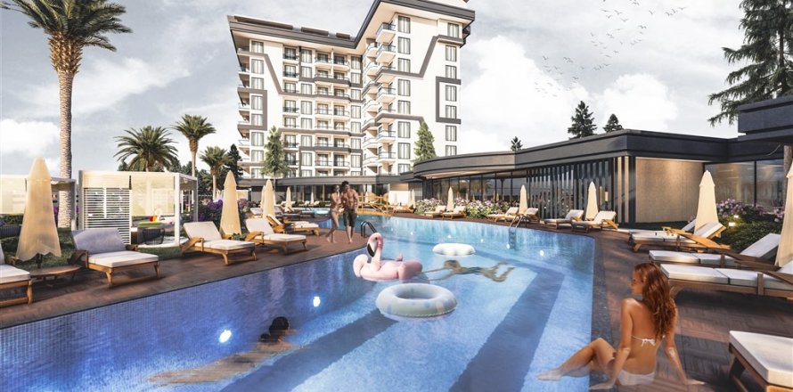 1+1 Leilighet i Alanya, Antalya, Tyrkia Nr. 179832