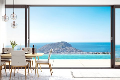 4+1 Lägenhet i Alanya, Antalya, Turkiet Nr. 185881 - 2