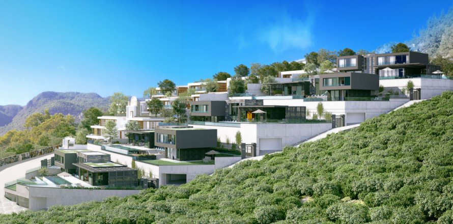 4+1 Lägenhet i Alanya, Antalya, Turkiet Nr. 185881