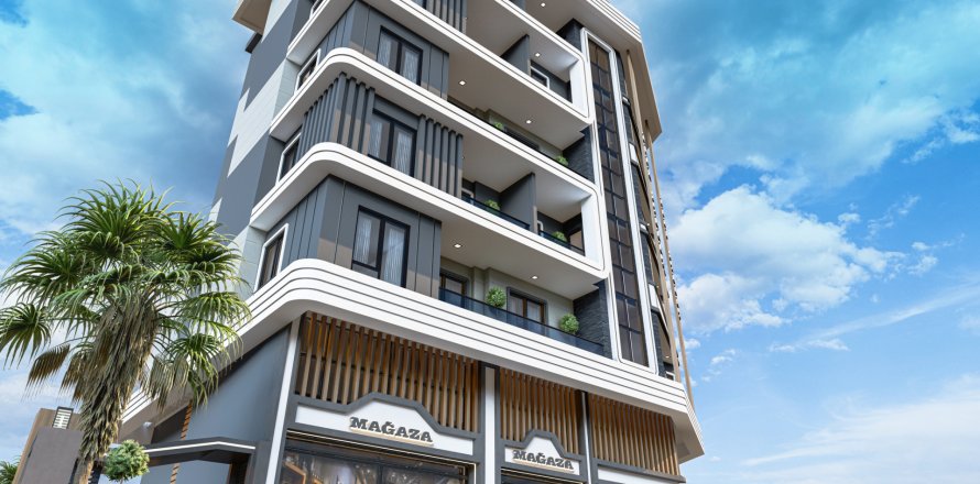 1+1 Lägenhet  i Alanya, Antalya, Turkiet Nr. 185830