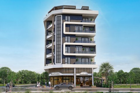 1+1 Lägenhet  i Alanya, Antalya, Turkiet Nr. 185830 - 4