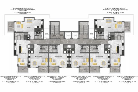 1+1 Leilighet i Avsallar, Antalya, Tyrkia Nr. 43247 - 4