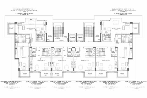 1+1 Leilighet i Avsallar, Antalya, Tyrkia Nr. 43247 - 5