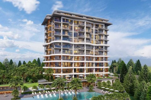 Daire Kavi Skyland 3+1, Demirtaş, Alanya, Antalya, Türkiye №163136