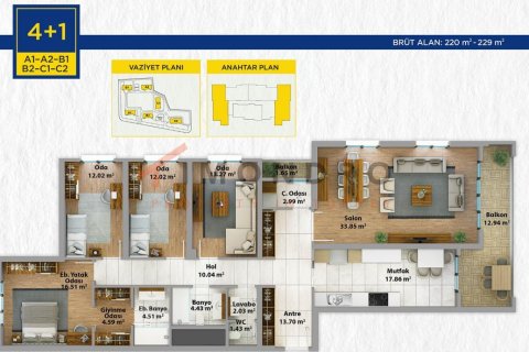 2+1 Wohnung  in Istanbul, Türkei Nr. 192092 - 9