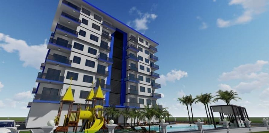 1+1 Lägenhet  i Avsallar, Antalya, Turkiet Nr. 180050