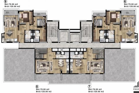 Продажа квартиры в Мерсине, Турция 3 комн., 120м2, №185975 – фото 21