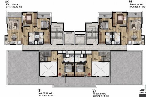 Продажа квартиры в Мерсине, Турция 3 комн., 120м2, №185975 – фото 23