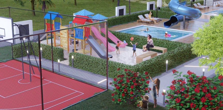 1+1 Lejlighed  i Antalya, Tyrkiet Nr. 170300