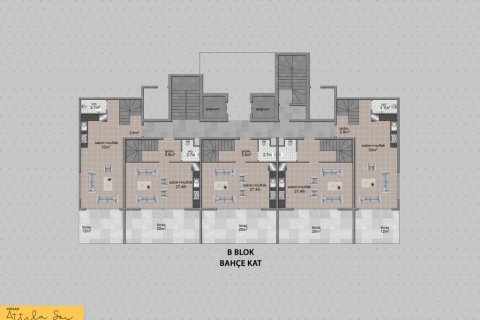 Продажа квартиры в Аланье, Анталье, Турция 2 комн., 55м2, №186216 – фото 21