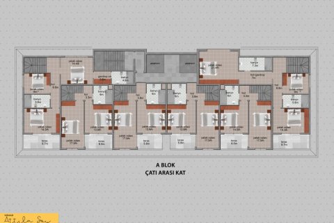 Продажа квартиры в Аланье, Анталье, Турция 2 комн., 55м2, №186216 – фото 18