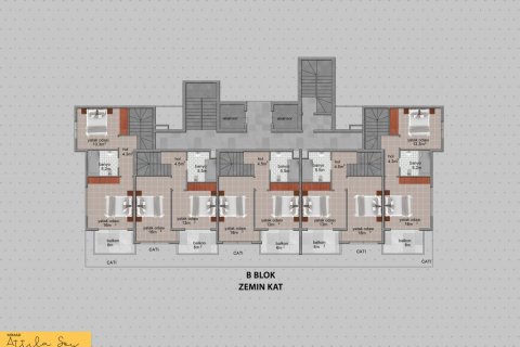 Продажа квартиры в Аланье, Анталье, Турция 2 комн., 55м2, №186216 – фото 23