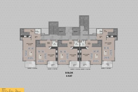 Продажа квартиры в Аланье, Анталье, Турция 2 комн., 55м2, №186216 – фото 20
